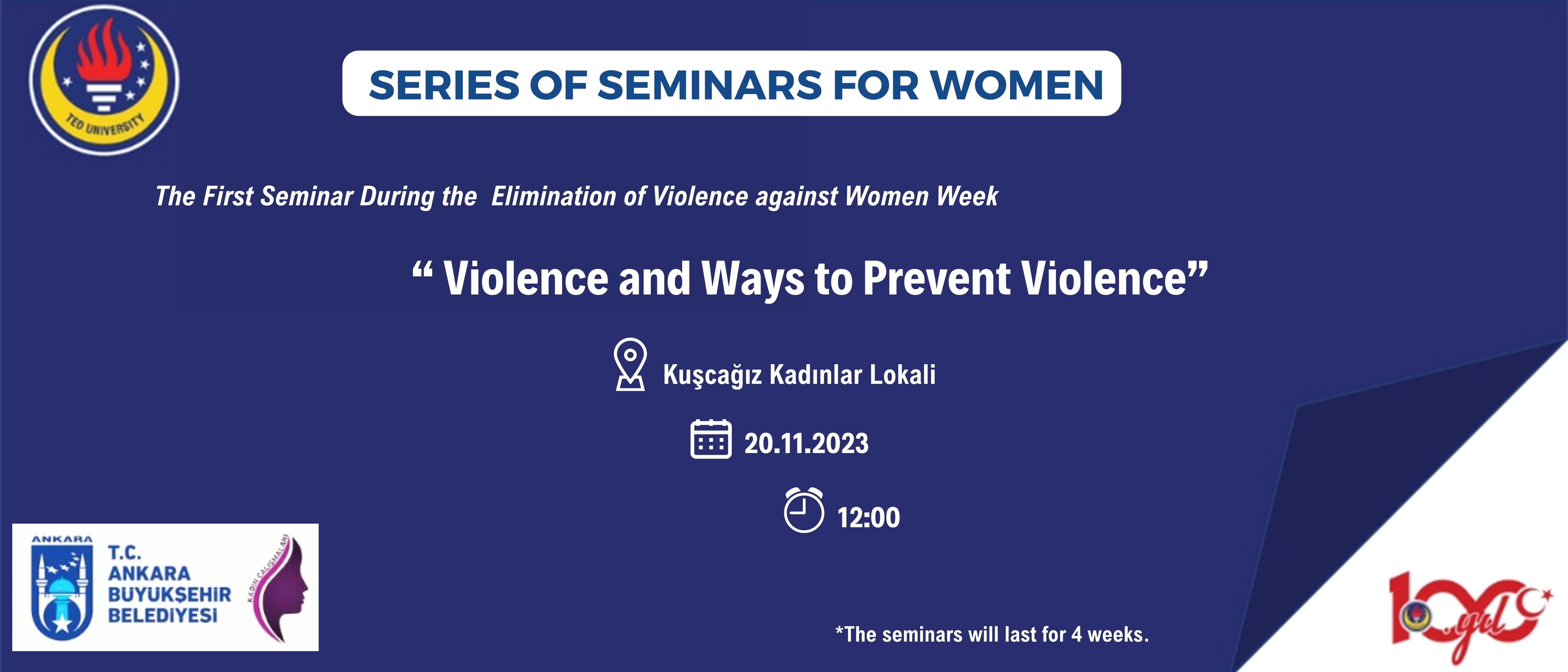 A Series of Seminars for Women